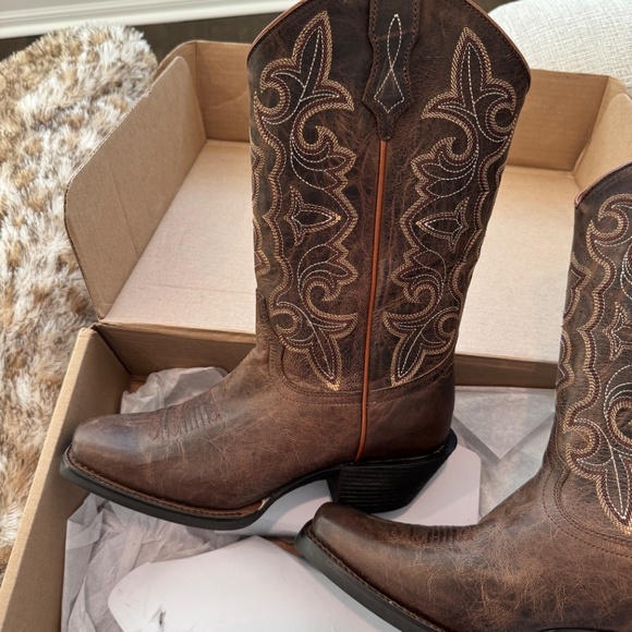 SHYANNE Women’s Jesse Performance Zero Gravity Leather Western Boots NIB size 8 - Picture 6 of 16